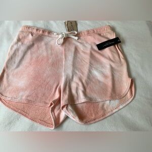 PROJECT SOCIAL T pink poly/rayon soft Under the Sun Shorts Size Large NWT
